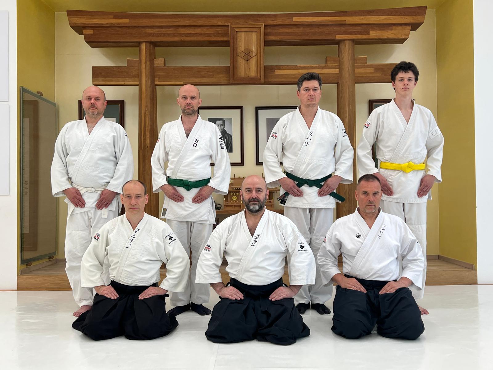 Daito-ryu Aikijujutsu Lány Chrudim na pravidelném mezinárodním semináři v Rakousku u Šihana Štěfana Kurilly